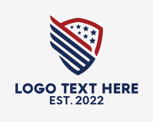 Political - American Insurance Shield logo design