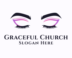 Eyeshadow Beauty Makeup  Logo