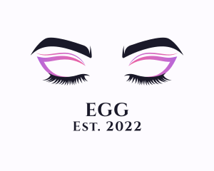 Eyeshadow Beauty Makeup  logo design