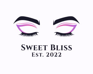 Eyeshadow Beauty Makeup  logo design