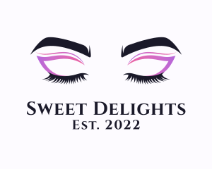 Eyeshadow Beauty Makeup  logo design