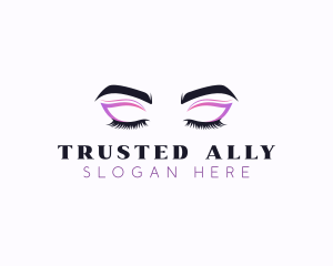 Eyeshadow Beauty Makeup  Logo