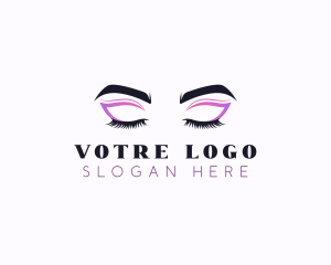 Eyeshadow Beauty Makeup  Logo