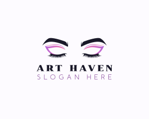 Eyeshadow Beauty Makeup  logo design