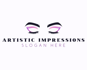 Eyeshadow Beauty Makeup  logo design