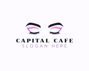 Eyeshadow Beauty Makeup  logo design