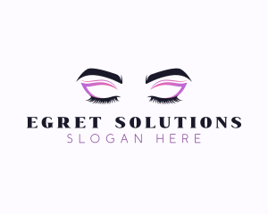 Eyeshadow Beauty Makeup  logo design