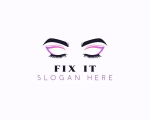 Eyeshadow Beauty Makeup  logo design