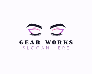 Eyeshadow Beauty Makeup  logo design