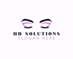 Eyeshadow Beauty Makeup  logo design