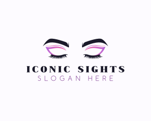 Eyeshadow Beauty Makeup  logo design