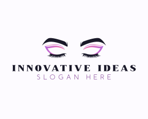 Eyeshadow Beauty Makeup  logo design