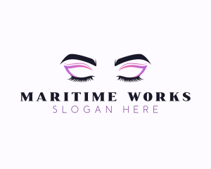 Eyeshadow Beauty Makeup  logo design