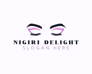 Eyeshadow Beauty Makeup  logo design