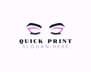 Eyeshadow Beauty Makeup  logo design