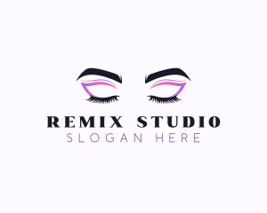 Eyeshadow Beauty Makeup  logo design