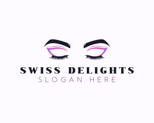 Eyeshadow Beauty Makeup  logo design