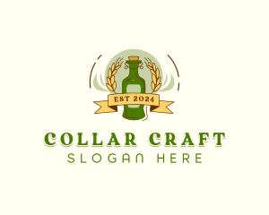 Bottle Beer Brewery  logo design