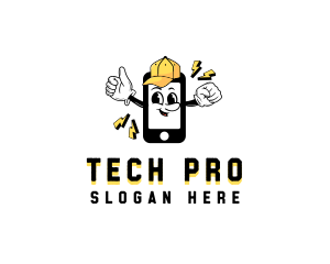 Technician - Cellphone Repair Technician logo design