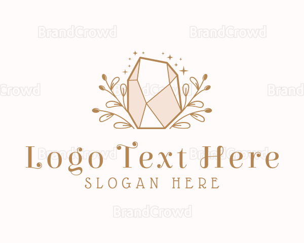 Jewel Gemstone Nature Logo