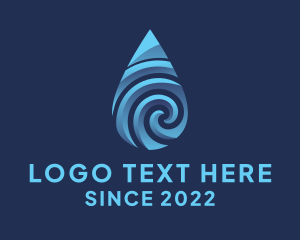 Aquatic - Pure Water Sanitizer logo design