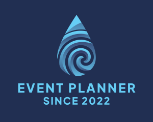 Blue - Pure Water Sanitizer logo design