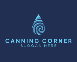 Pure Water Sanitizer  logo design