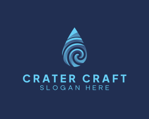 Pure Water Sanitizer  logo design