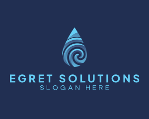 Pure Water Sanitizer  logo design