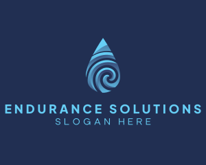 Pure Water Sanitizer  logo design