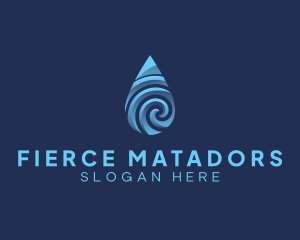 Pure Water Sanitizer  logo design