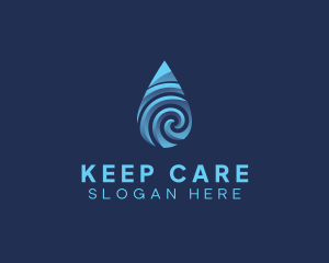 Pure Water Sanitizer  logo design