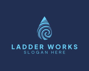 Pure Water Sanitizer  logo design