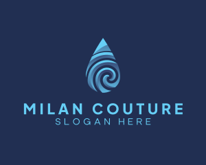 Pure Water Sanitizer  logo design