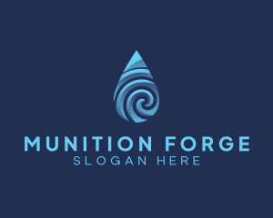 Pure Water Sanitizer  logo design