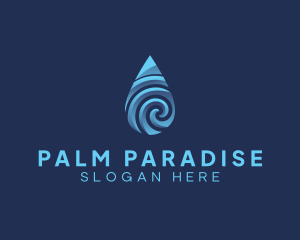 Pure Water Sanitizer  logo design