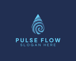 Pure Water Sanitizer  logo design