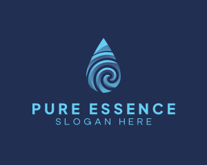 Pure Water Sanitizer  logo design