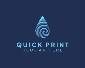 Pure Water Sanitizer  logo design