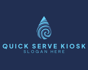 Pure Water Sanitizer  logo design