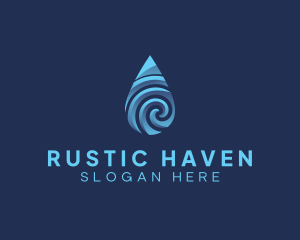 Pure Water Sanitizer  logo design