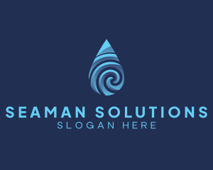 Pure Water Sanitizer  logo design