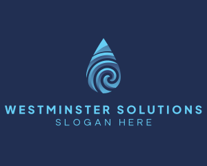 Pure Water Sanitizer  logo design