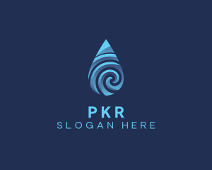 Pure Water Sanitizer  logo design