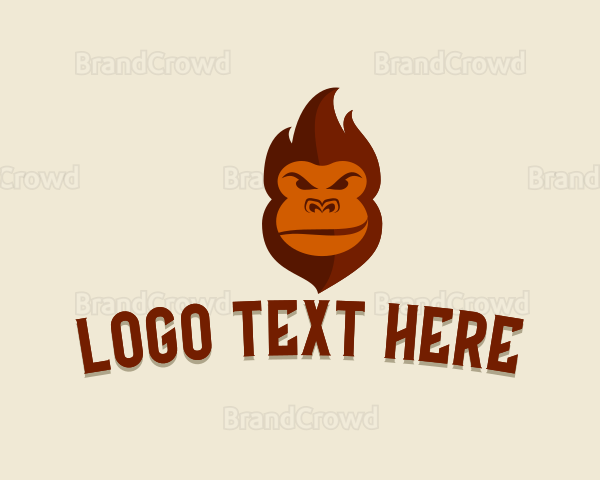 Wild Gorilla Avatar Logo