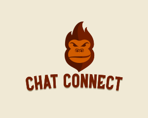 Wild Gorilla Avatar Logo