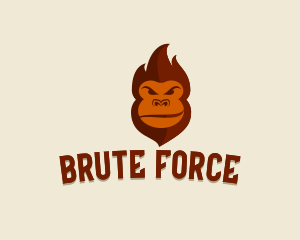 Wild Gorilla Avatar logo design