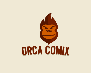 Animal Mascot - Wild Gorilla Avatar logo design