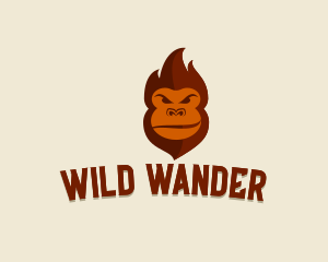 Wild Gorilla Avatar logo design