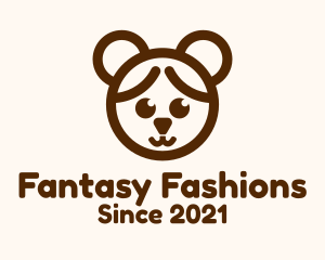 Costume - Girl Bear Costume logo design